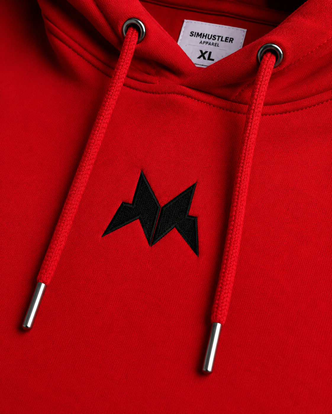SimHustler Premium Unisex Hoodie – Red