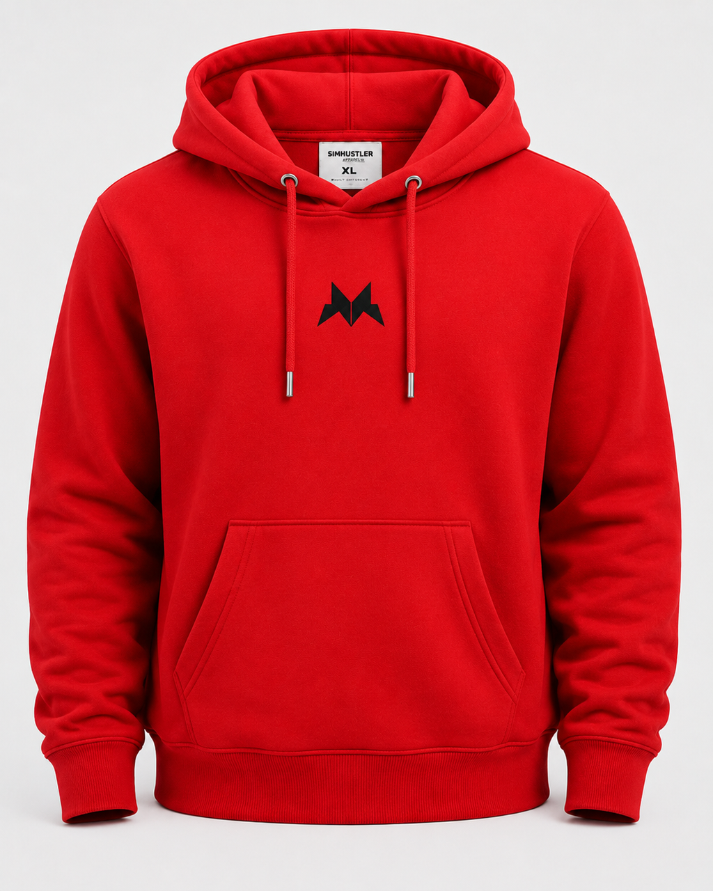SimHustler Premium Unisex Hoodie – Red