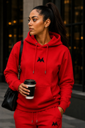 SimHustler Premium Unisex Hoodie – Red